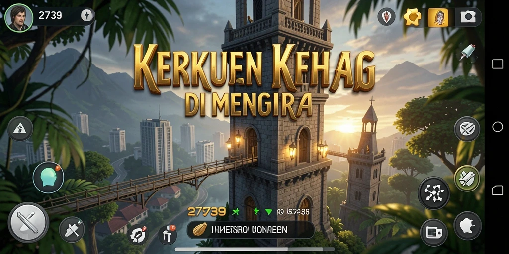 Screenshot gameplay menampilkan aksi seru di Tower Defense.