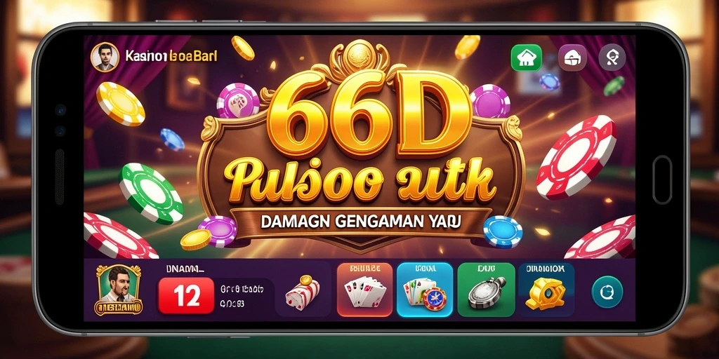 Tampilan permainan slot di 66D yang menarik dan mengasyikkan.