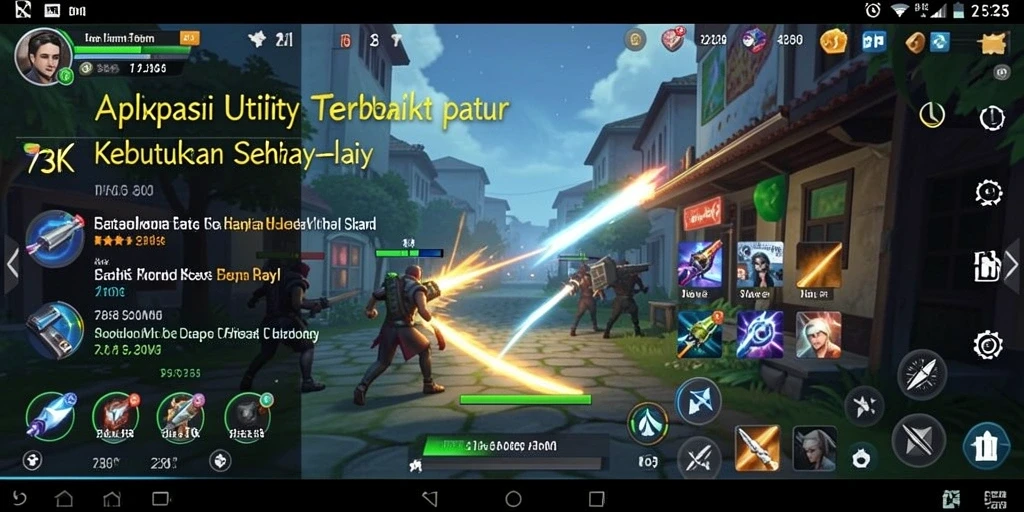 Tampilan aplikasi 73K dengan fitur pengingat dan manajemen tugas.