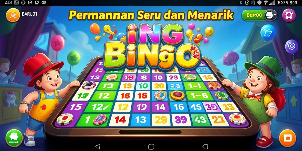 Tampilan gameplay seru di BARU01 dengan tema Bingo.