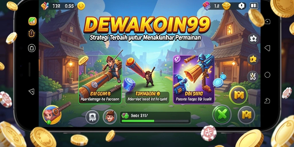 Screenshot utama DEWAKOIN99 menampilkan aksi strategi yang mendebarkan.