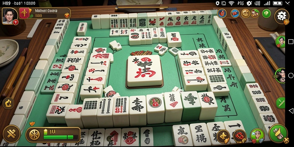 Gameplay seru H89 dengan tantangan Mahjong yang mendebarkan.