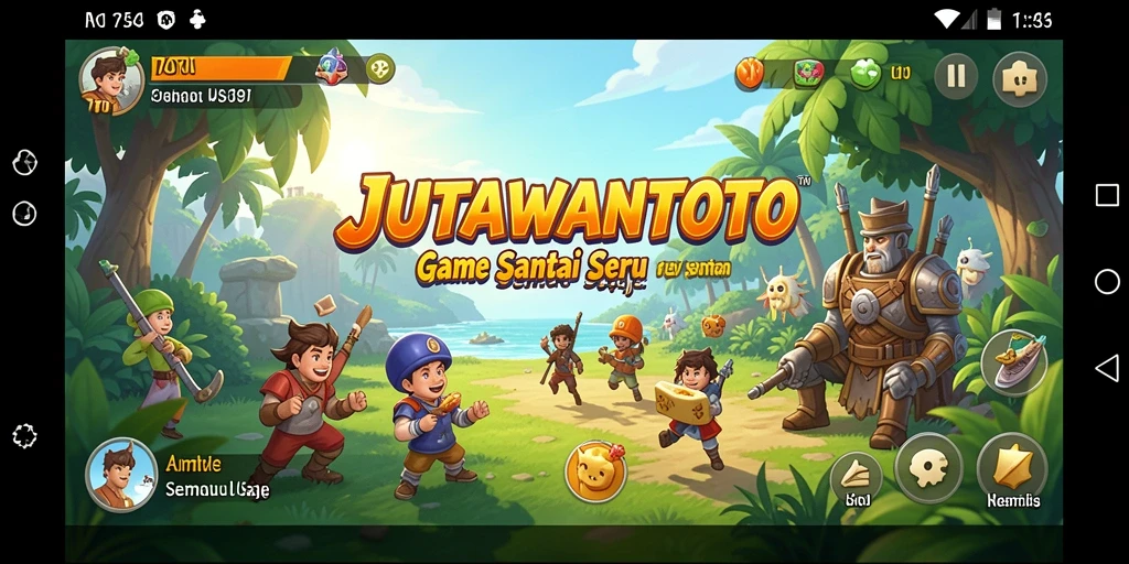 Screenshot game JUTAWANTOTO yang menampilkan aksi gameplay seru.