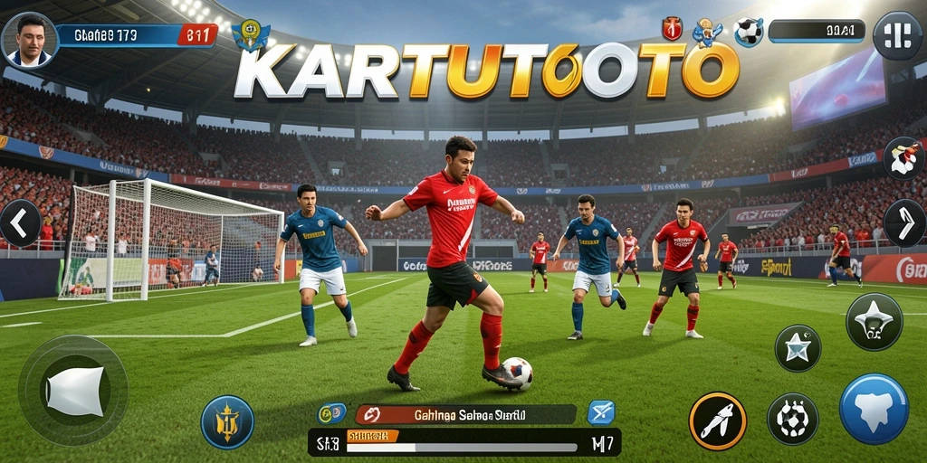 Tangkapan layar KARTUTOTO menampilkan pemain sedang berkompetisi dalam cabang olahraga.