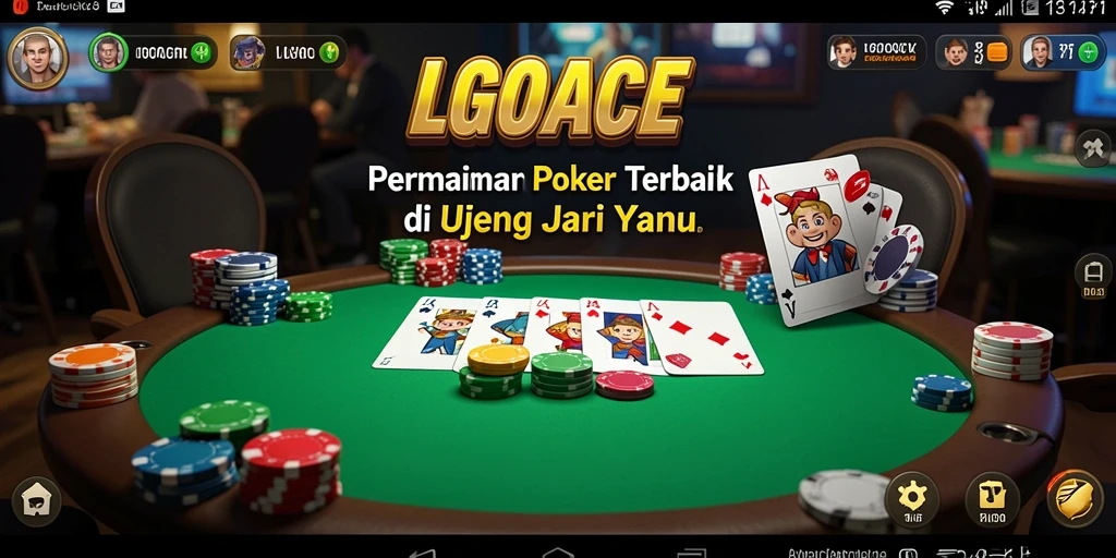 Gambaran gameplay Poker yang seru di LGOACE.