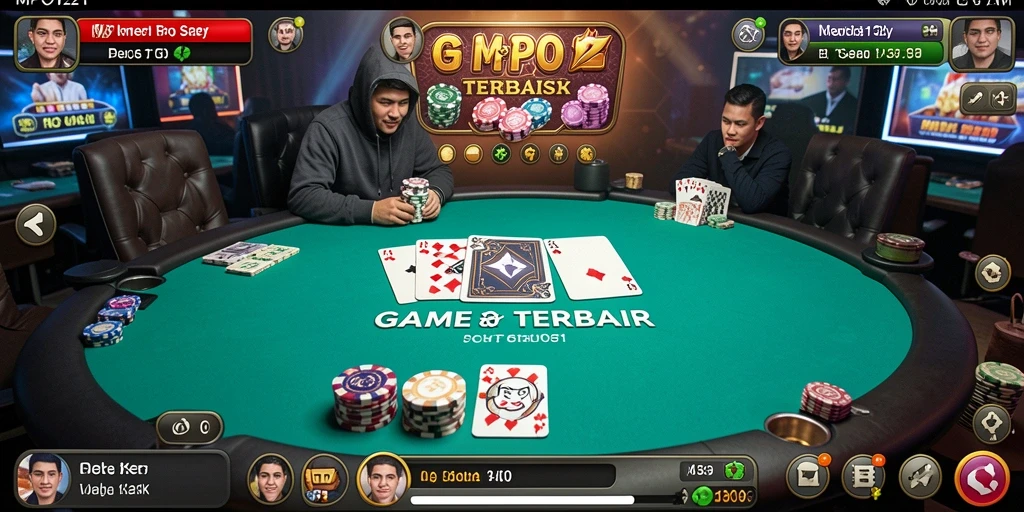 Tampilan antarmuka dan gameplay seru di MPO1221.