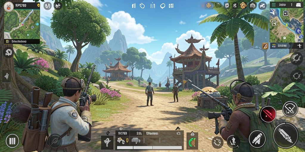 Screenshot menampilkan gameplay yang menarik dari RP6789.