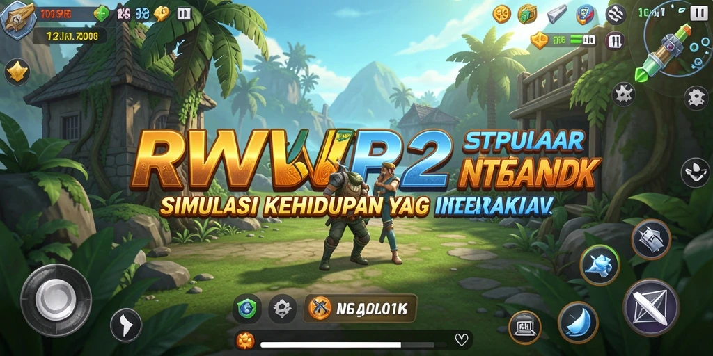 Tampilan menarik dari gameplay <strong>RVIP2</strong> yang menunjukkan berbagai aktivitas interaksi karakter.