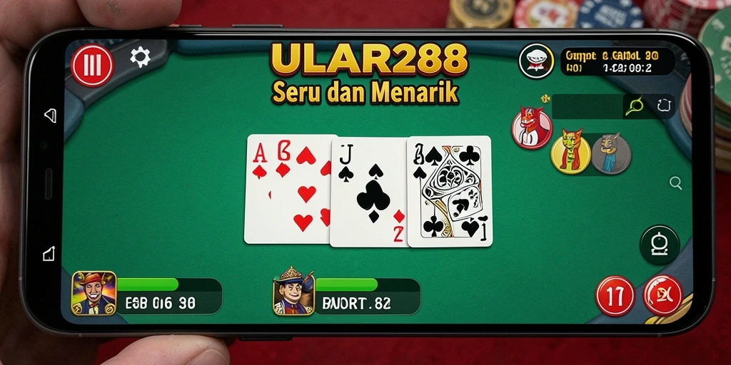 Gambaran gameplay seru dari ULAR288 dalam permainan Gaple.