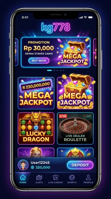 Pengguna menikmati akses cepat ke berbagai aplikasi di kg778.